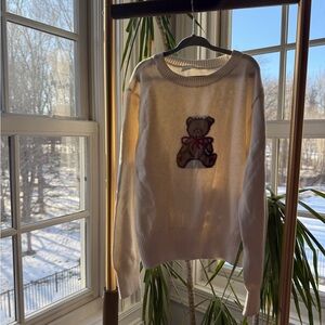 Abercrombie Kids Cream Sweater